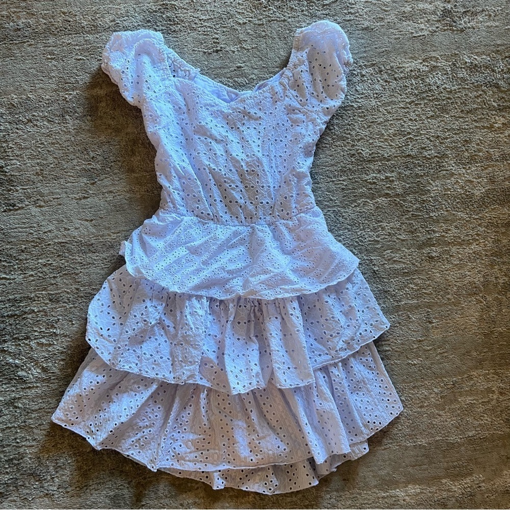 NWT Flowers by Zoe Eyelet Dress